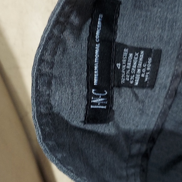 Inc international concepts heather gray wide leg dress trouser pant size 4 - Picture 6 of 9